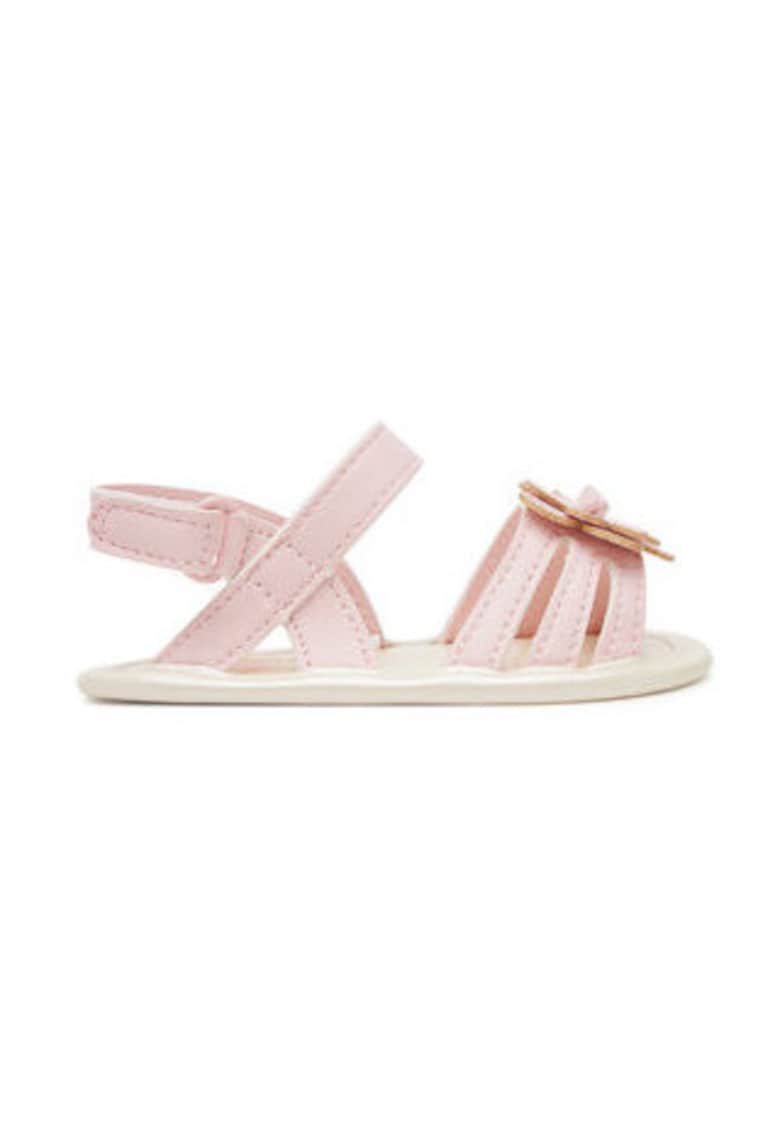 Sandale fete - 9904 - Piele ecologica - Roz - Roz
