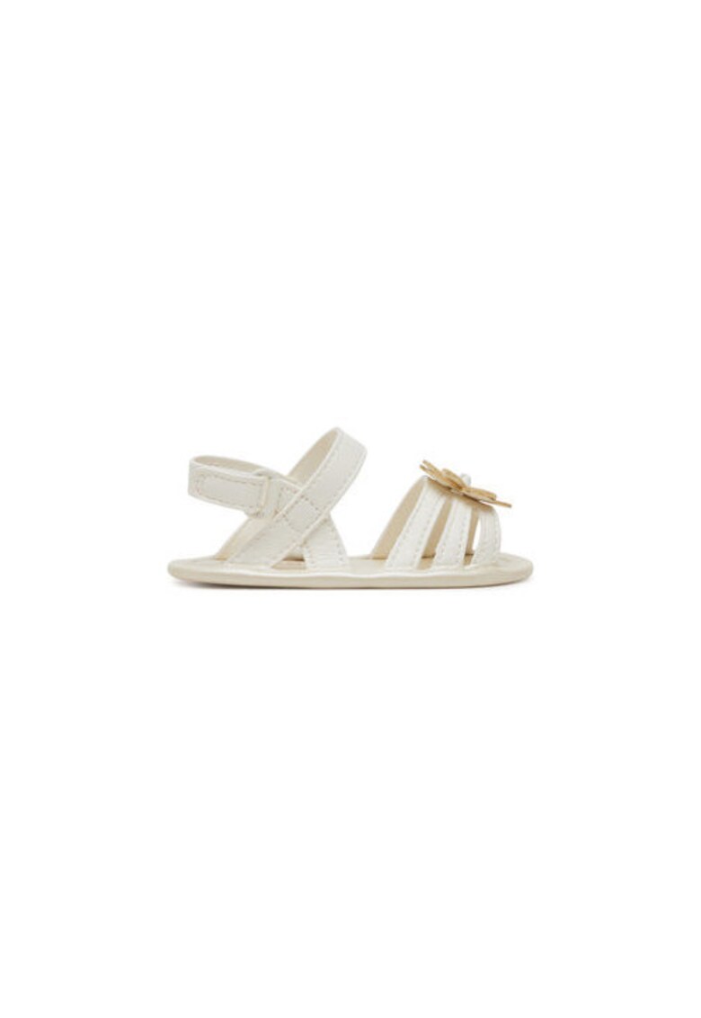 Sandale fete - 9904 - Piele ecologica - Ecru - Ecru