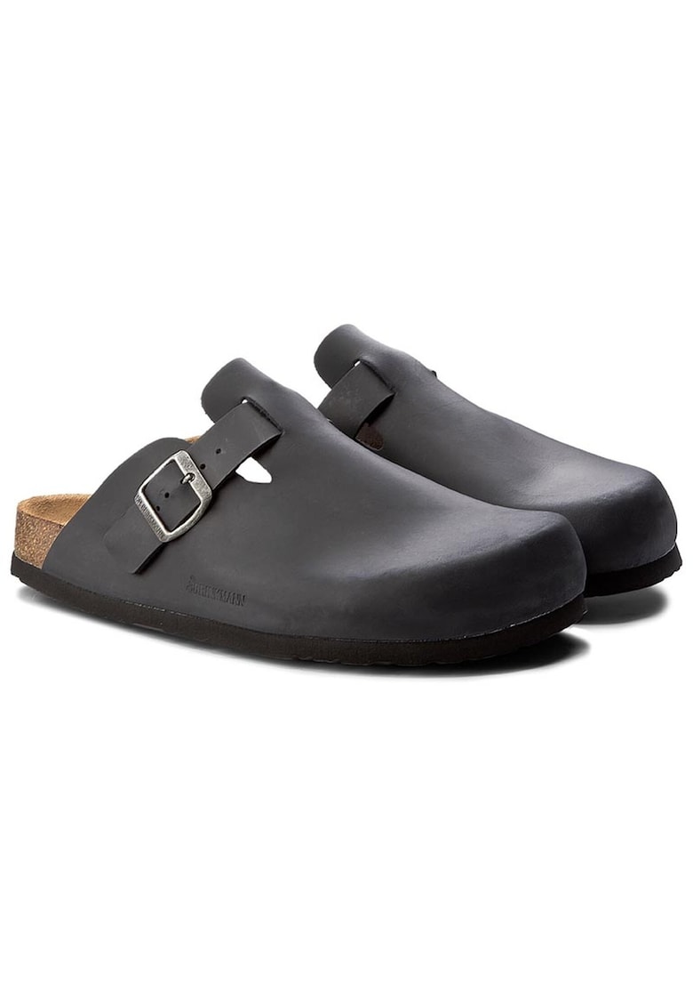 Slapi barbati Dr Brinkmann - 600389 - Piele naturala - Bleumarin