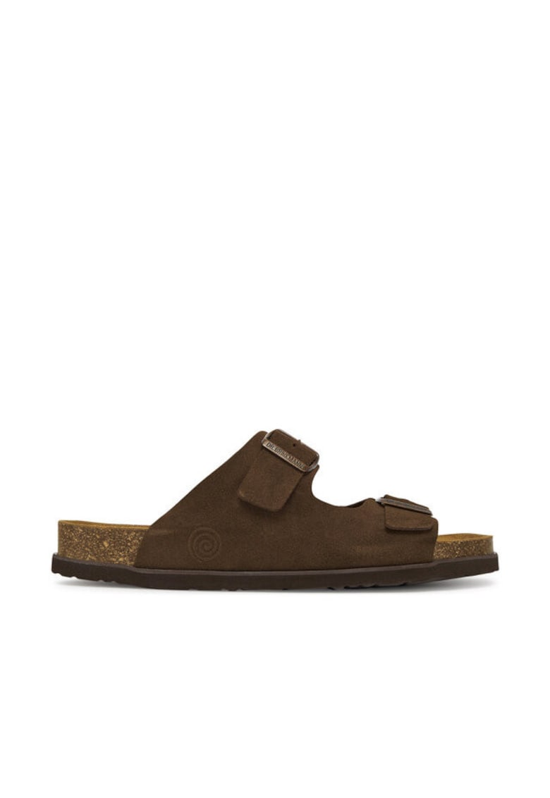 Slapi barbati Dr Brinkmann - 600143-02 - Piele naturala - Maro - Maro