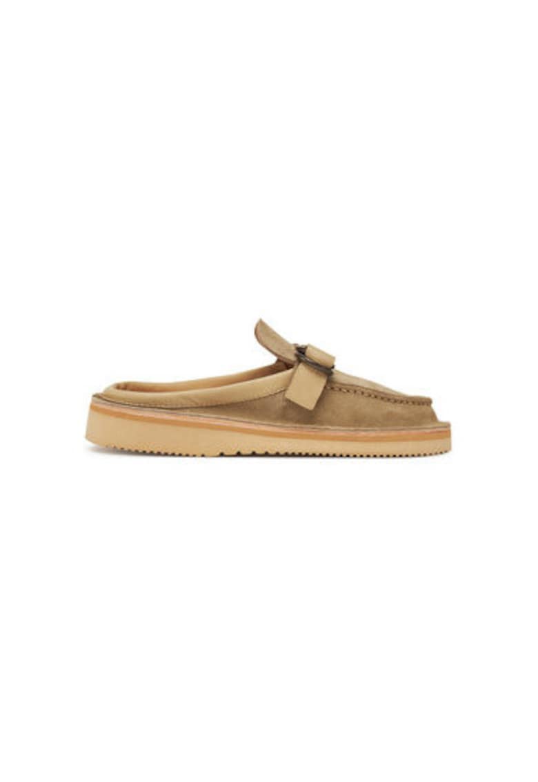 Slapi unisex D142 - Piele naturala - Maro - Maro