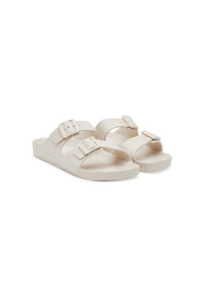 Slapi barbati Jack Jones - 12204004 - Sintetic - Ecru - Ecru