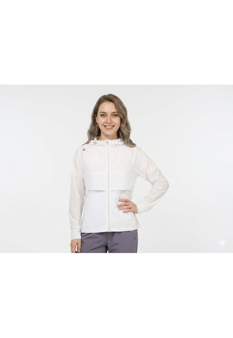Jacheta tehnica protectie UV - dama - Alb -