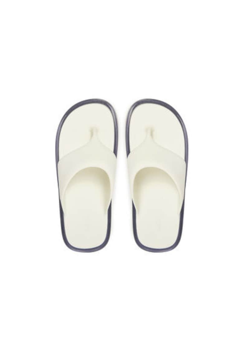 Papuci flip-flop dama M 33915 - Sintetic - Alb