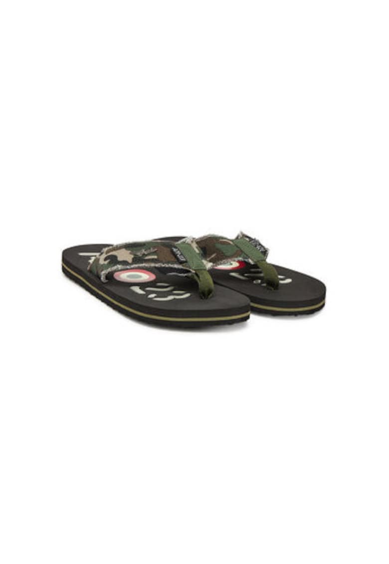 Papuci flip-flop barbati 251SC310CT3593 - Textil - Kaki Papuci flip-flop barbati 251SC310CT3593 - Textil - Kaki