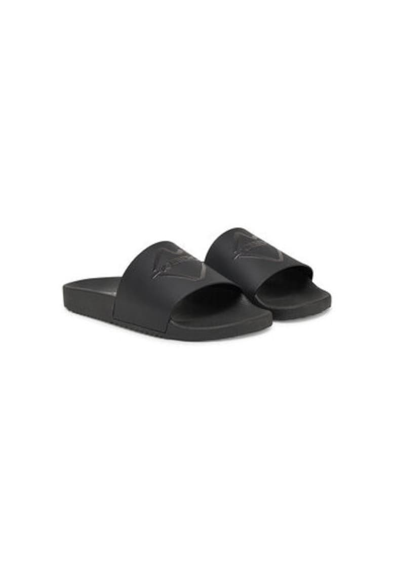 Slapi barbati IU175902 IU1759 - Sintetic - Negru - Negru