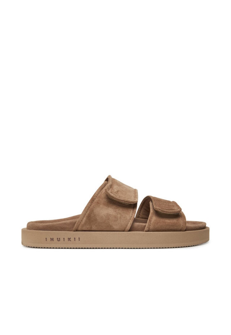 Slapi barbati 50102 510/705 - Piele naturala - Bej - Bej - INUIKII