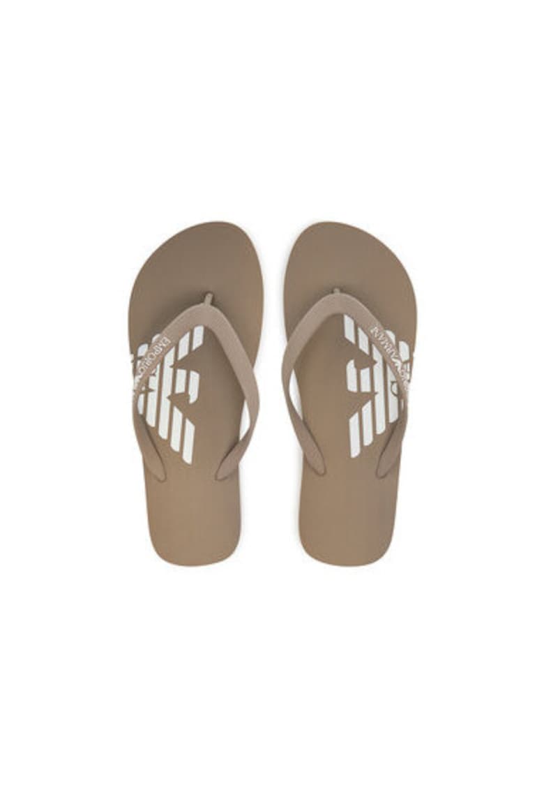 Papuci flip-flop unisex XVQS08 XN746 - Sintetic - Bej