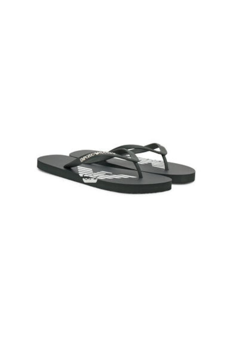 Papuci flip-flop barbati XVQS08 XN746 - Sintetic - Verde Papuci flip-flop barbati XVQS08 XN746 - Sintetic - Verde