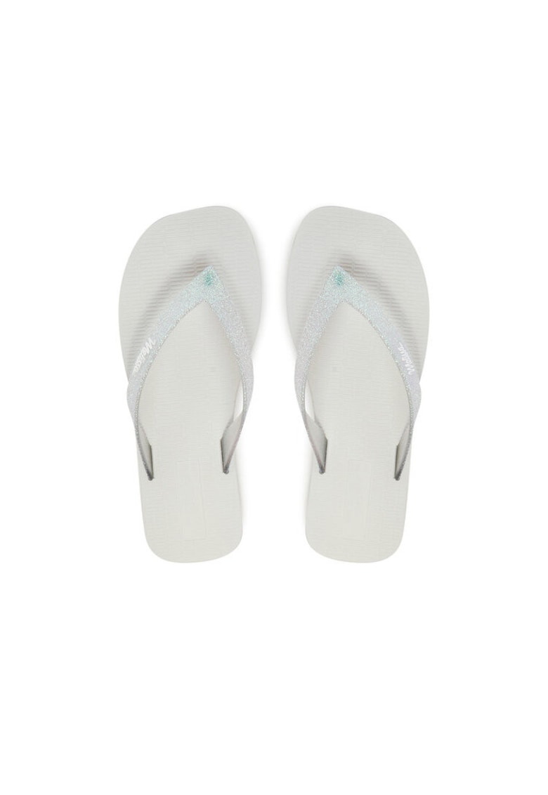 Papuci flip-flop fete M 36100 - Sintetic - Alb