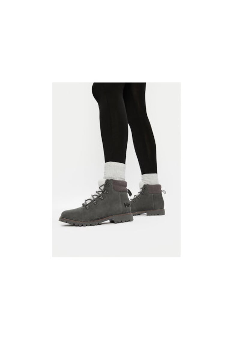 Bocanci drumetie 11744 - Piele naturala - Kaki