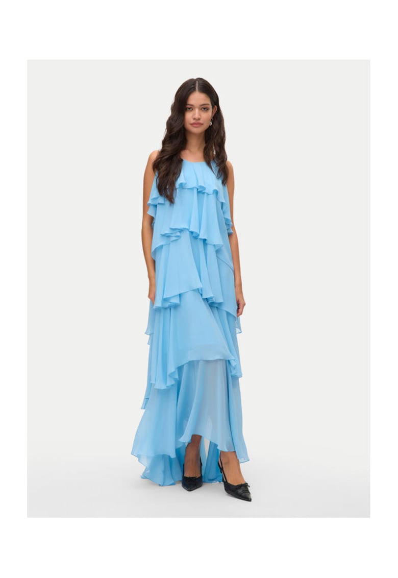 Rochie dama 10331377 - Poliester - Albastru deschis - Albastru deschis