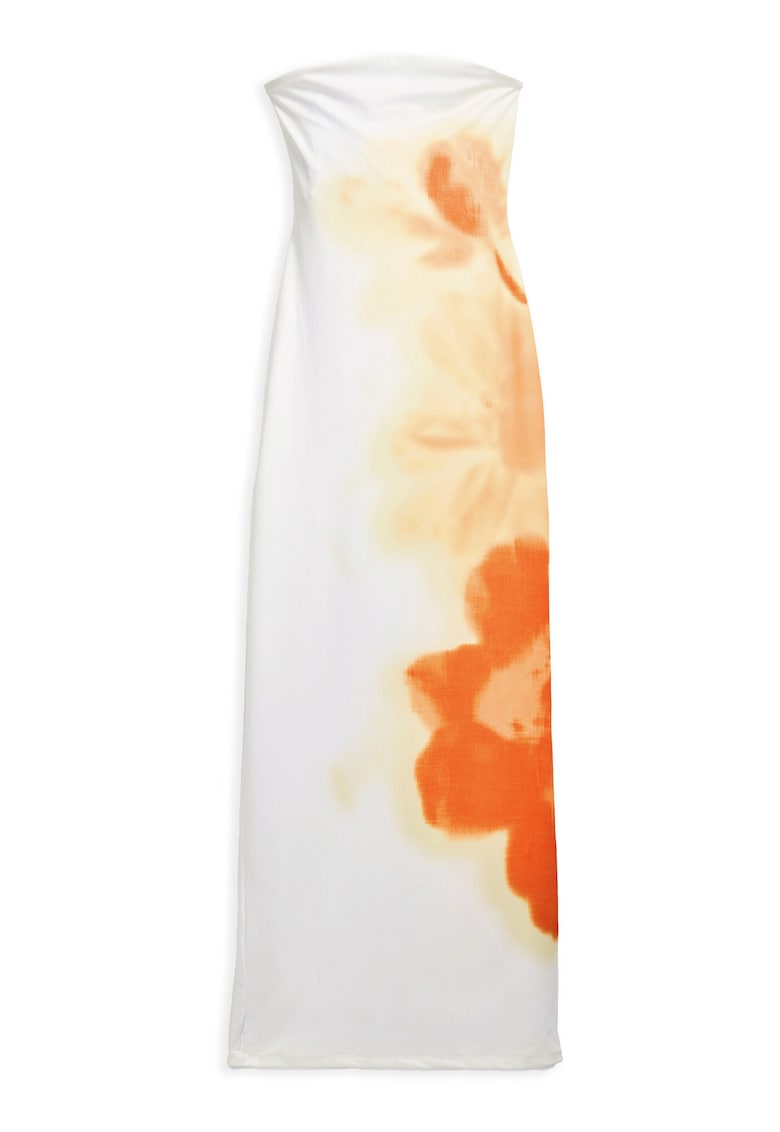 Rochie de vara dama  25SWVK49 - Poliester/Elastan - Ecru