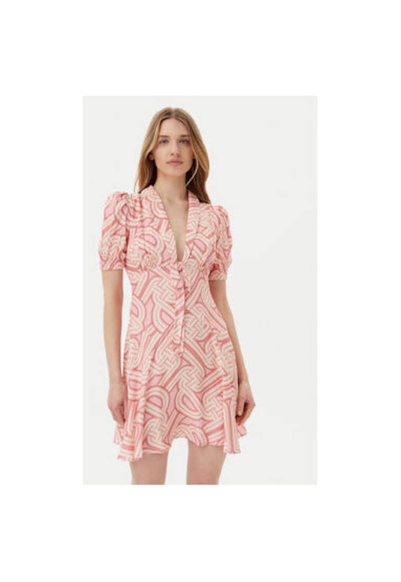 Rochie de vara dama GPP25364VE - Viscoza - Roz Rochie de vara dama GPP25364VE - Viscoza - Roz