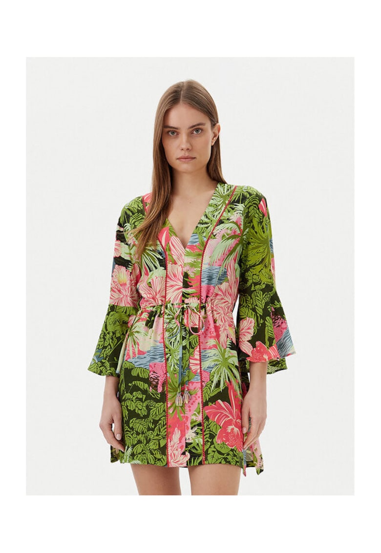Rochie multicolor - viscoza