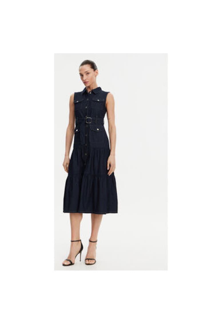 Rochie din denim dama  251-RNAUTICA - Sintetic - Bleumarin