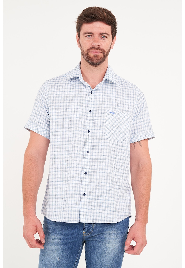 Camasa de bumbac in carouri