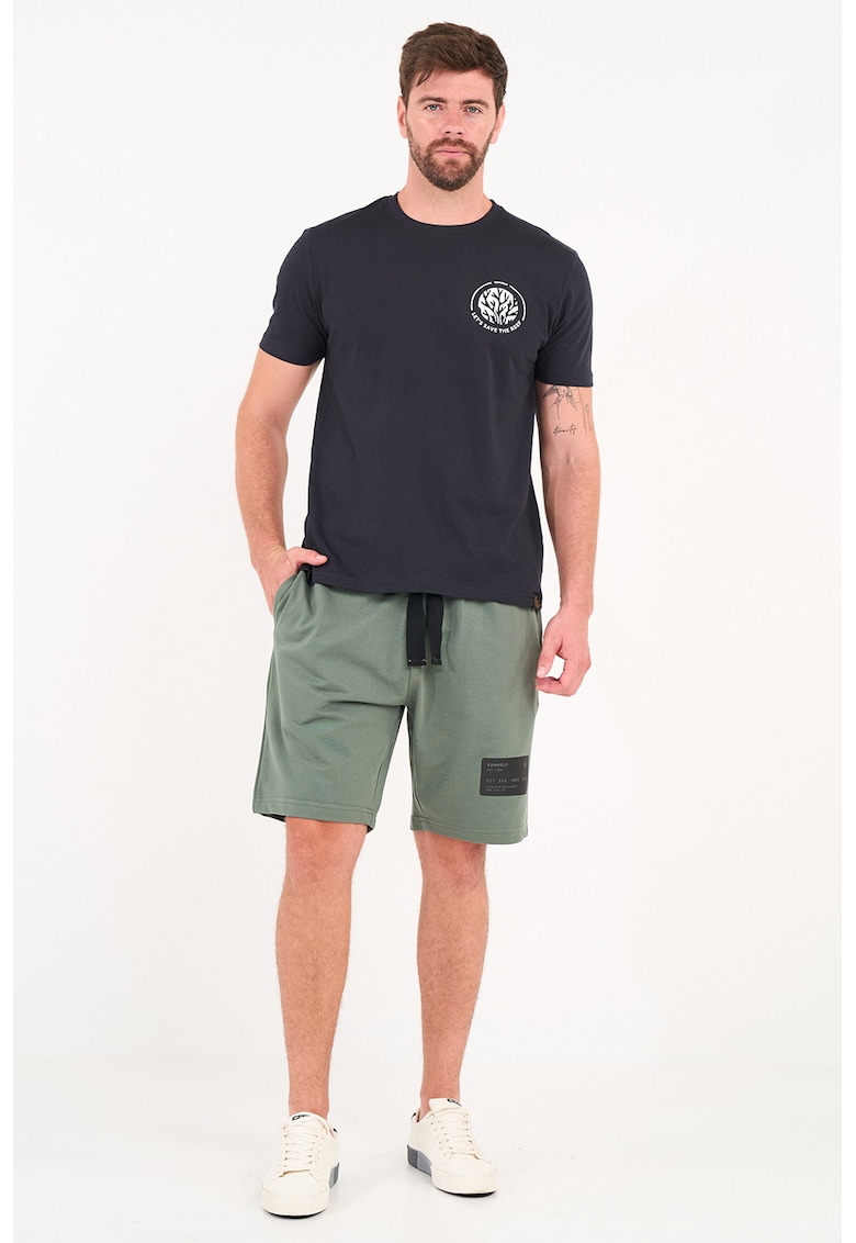 Pantaloni scurti relaxed-fit cu snur