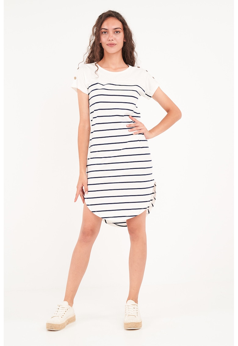 Rochie mini cu decolteu rotund Rochie mini cu decolteu rotund