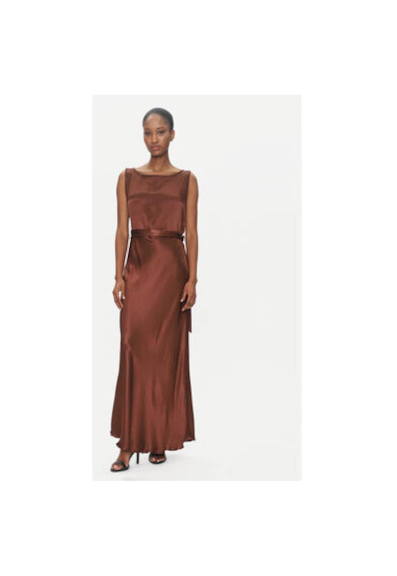 Vicolo Rochie dama TD0766 - Viscoza - 46794 - Maro