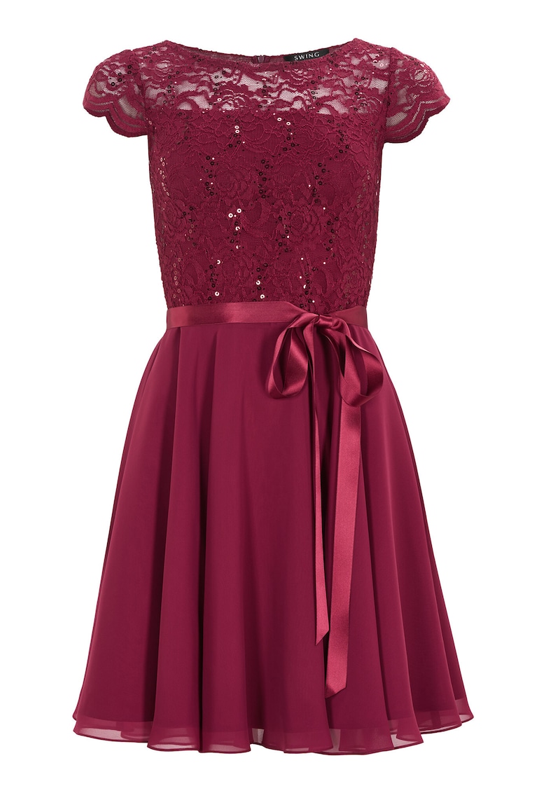 Rochie dama 77760510 - Poliester - Visiniu