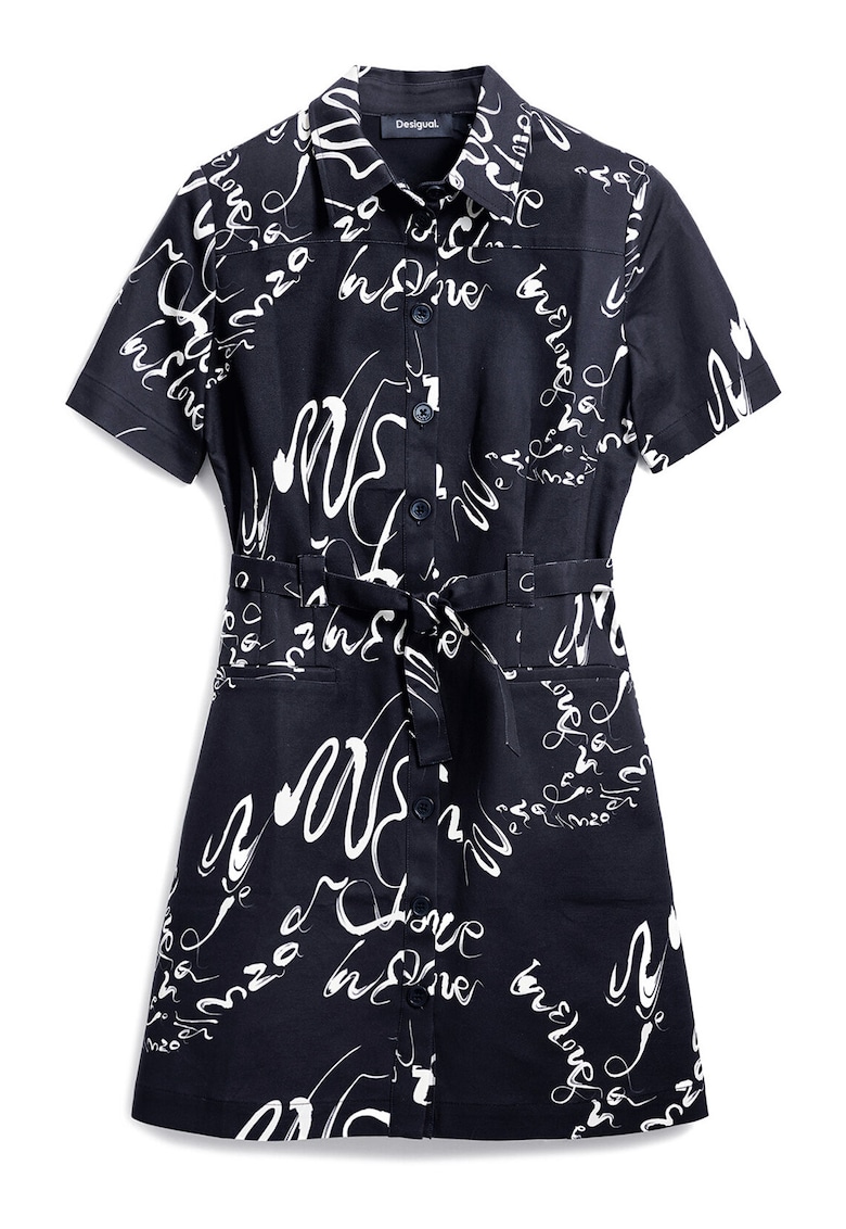 Camasa rochie dama 25SWVW38 - Negru