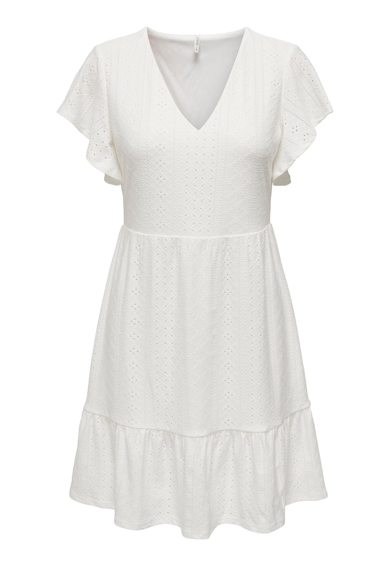 Rochie dama 15289687 - Poliester/Elastan - Alb - Alb