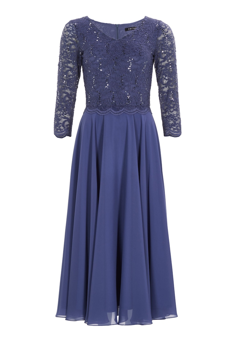 Rochie dama 5AI08900 - Poliester - Albastru