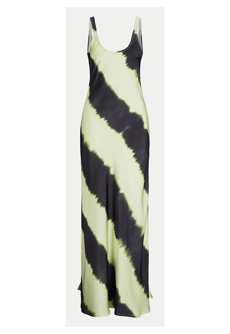 Jjxx Rochie de vara dama 12270973 - Poliester - Verde/Negru