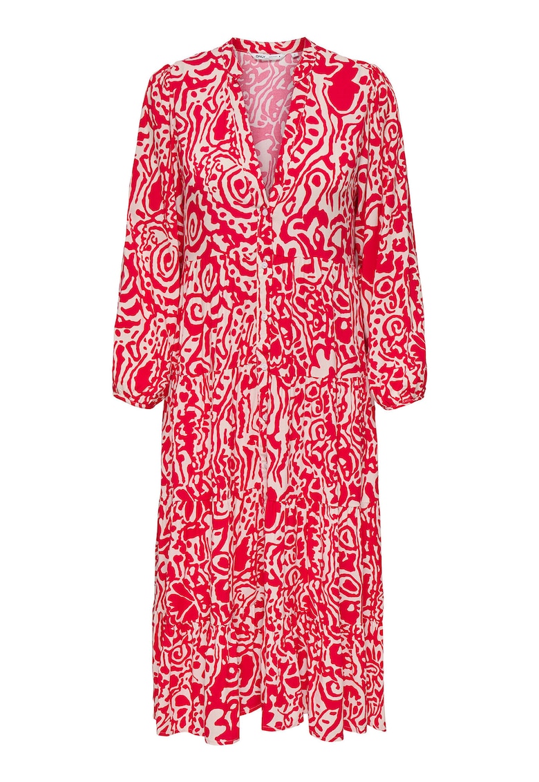 Camasa rochie dama 15308233 - Rosu - Rosu