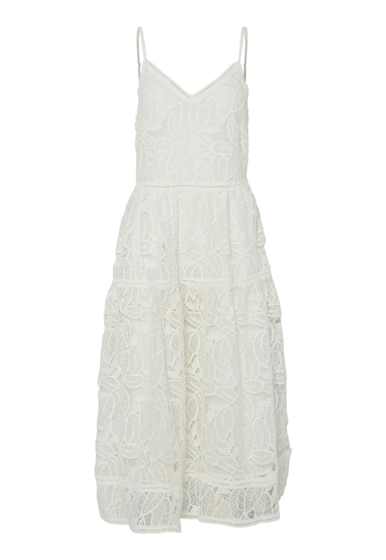 Rochie de vara dama 26037183 - Poliester reciclat - Alb
