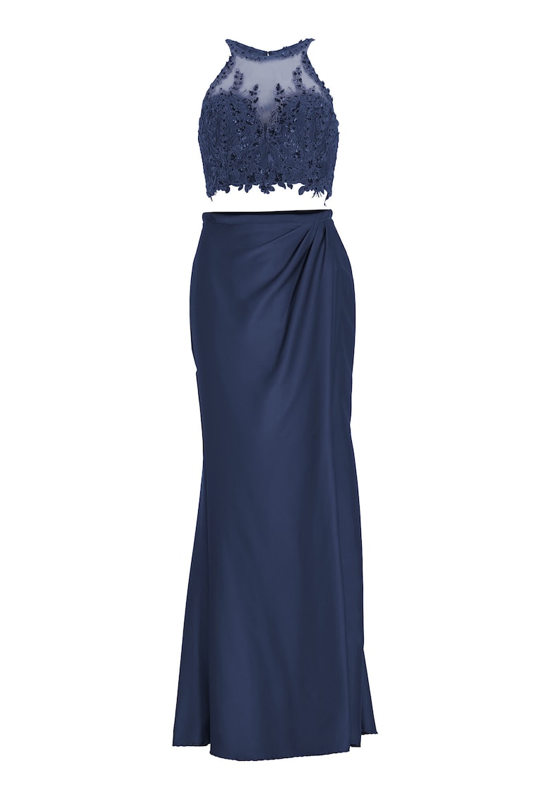 Rochie de seara dama  5AI066HK - Sintetic - Bleumarin