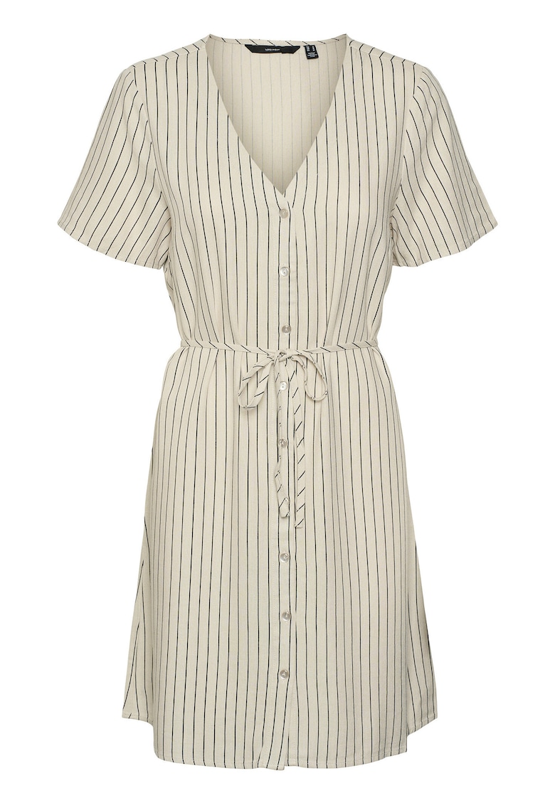 Rochie de vara dama 10322976 - Viscoza/In - Bej - Bej