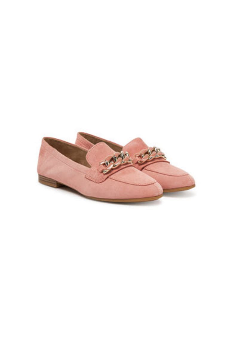 Mocasini dama S Oliver - Piele naturala - Roz