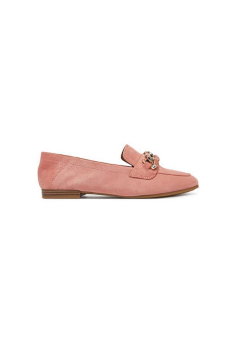 s.Oliver Mocasini dama S Oliver - 5-24206-42 - Piele naturala - Roz - Roz