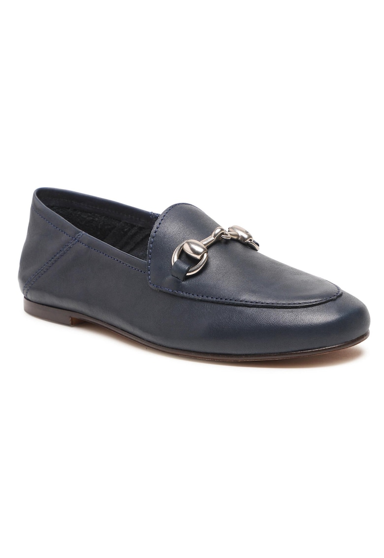 Mocasini dama  10646 - Piele naturala - 35 EU - Bleumarin