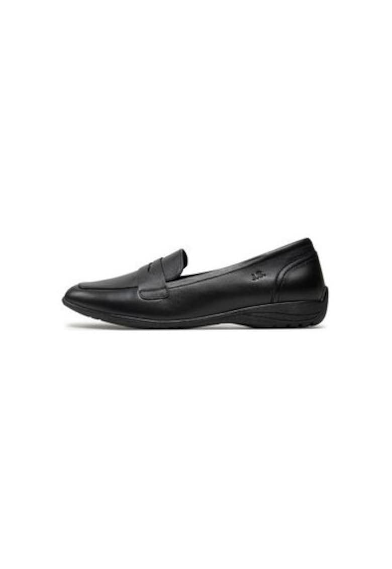 Mocasini dama Piele naturala - Negru