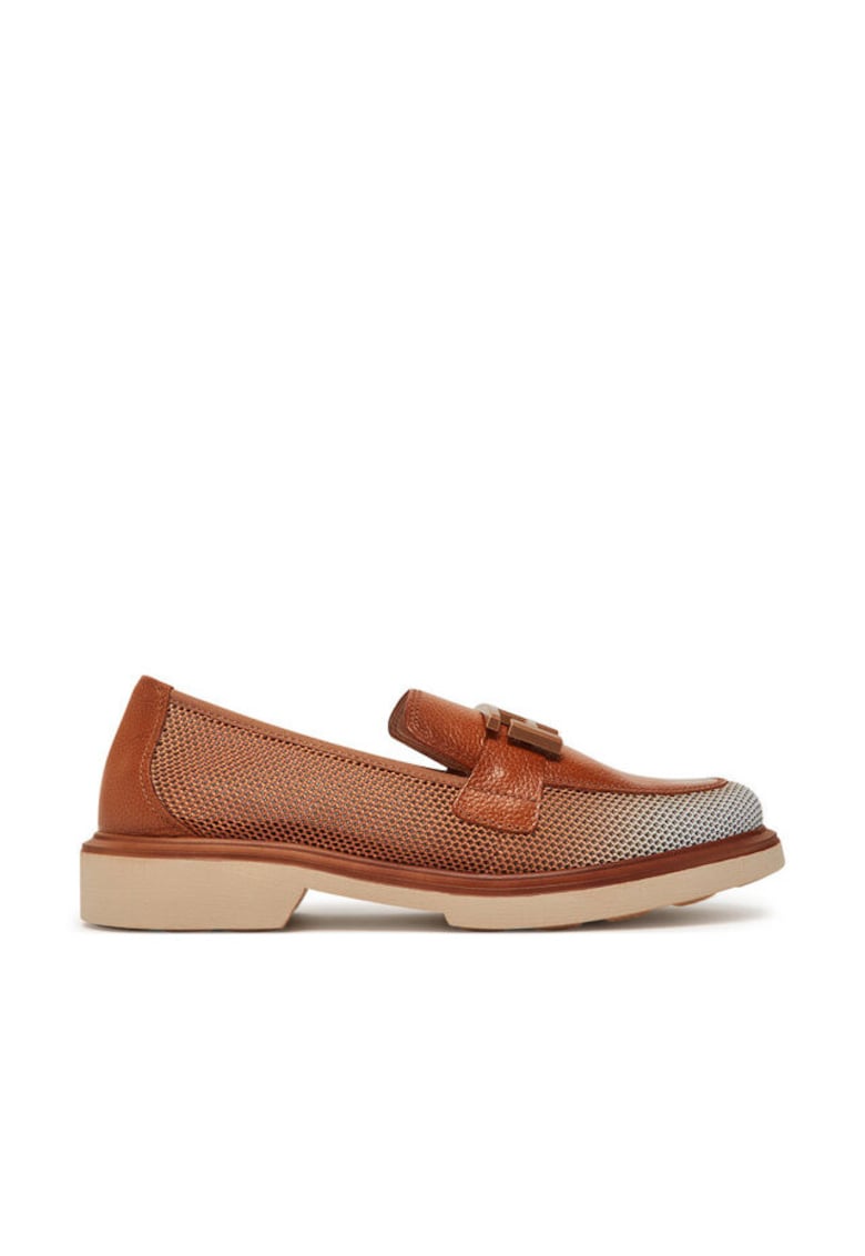 Mocasini dama BHV254072 - Textil - Maro