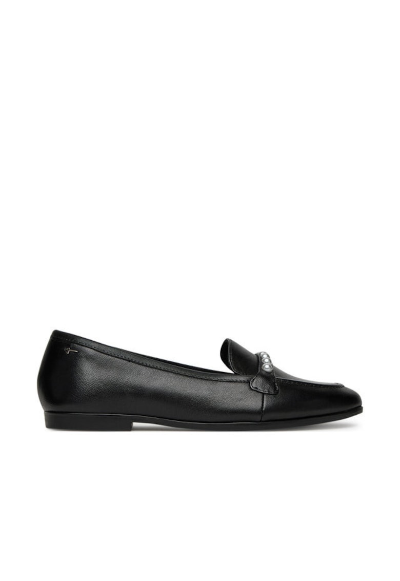Mocasini dama 1-24220-44 - Piele naturala - Negru - Negru