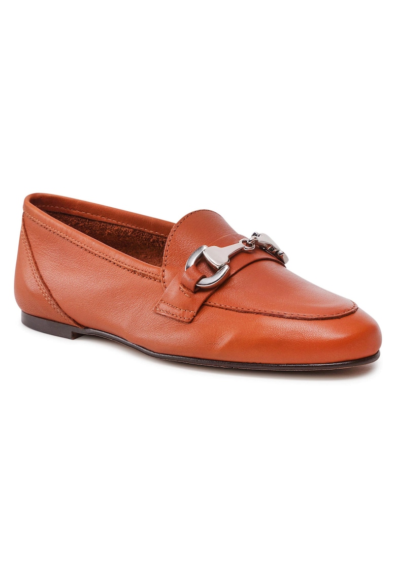 Mocasini dama 10619 - Piele naturala - Maro - Maro