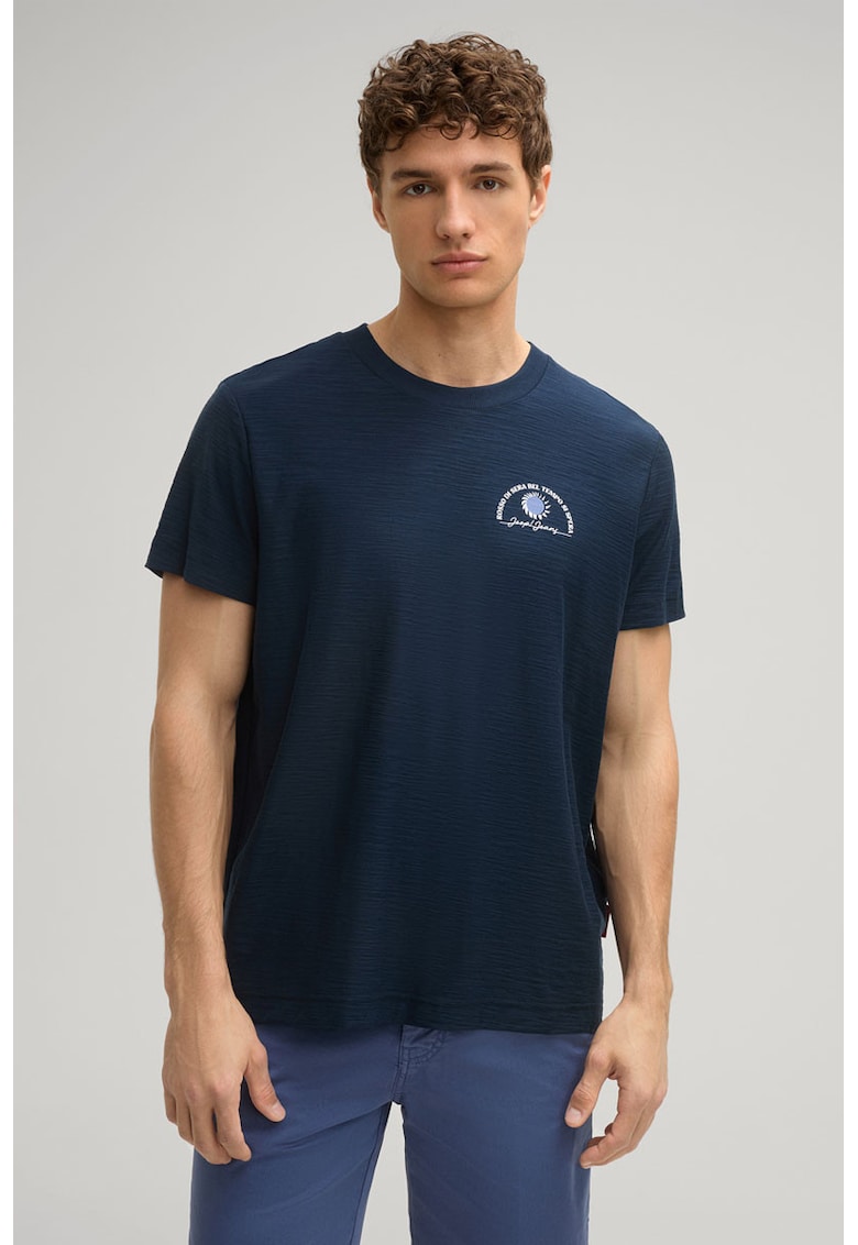 Tricou regular fit cu guler rotund 30045718