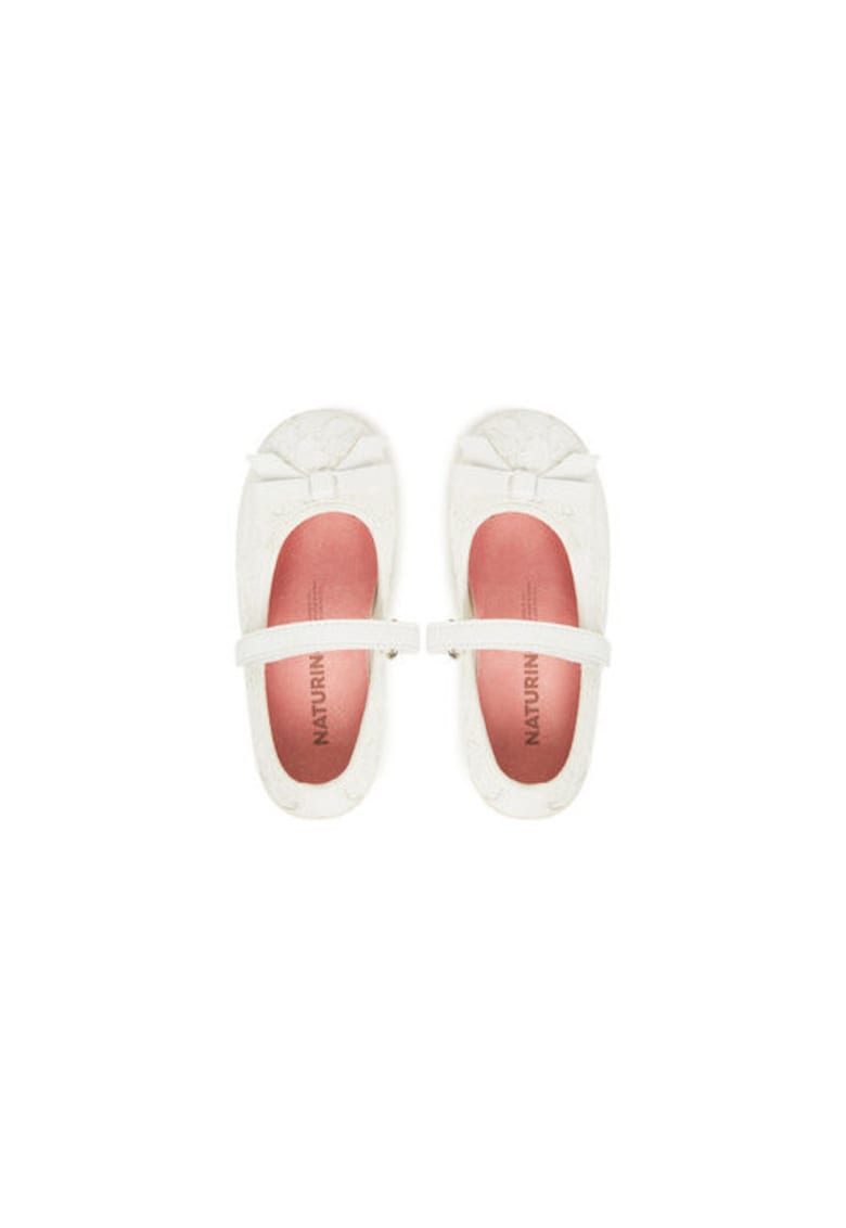 Balerini fete NATURINO CLARIES 2 - Piele naturala - 26 EU - Alb Balerini fete NATURINO CLARIES 2 - Piele naturala - 26 EU - Alb
