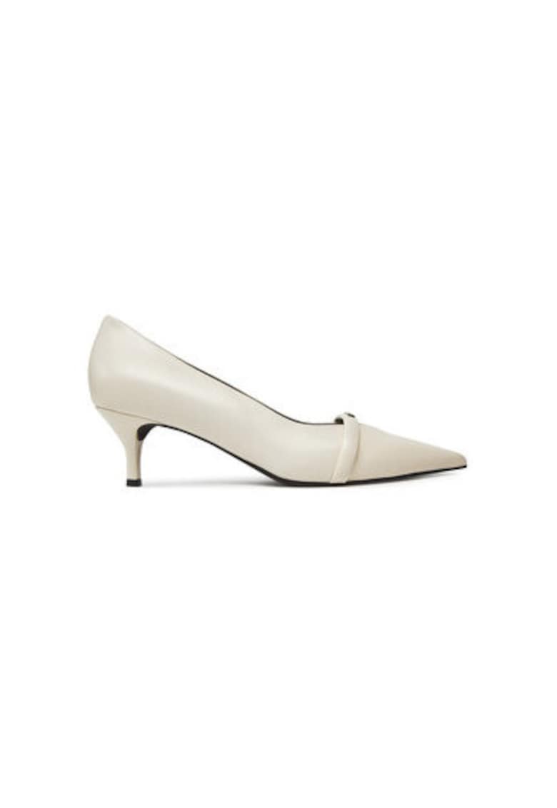 Pantofi dama YH42FCD X30000 IT - Piele naturala - Alb - Alb