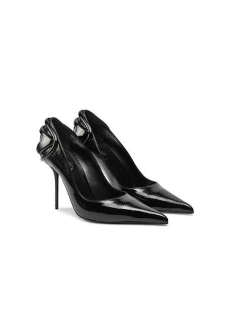 Pantofi dama Y03426P0691 - Piele ecologica - Negru - Negru