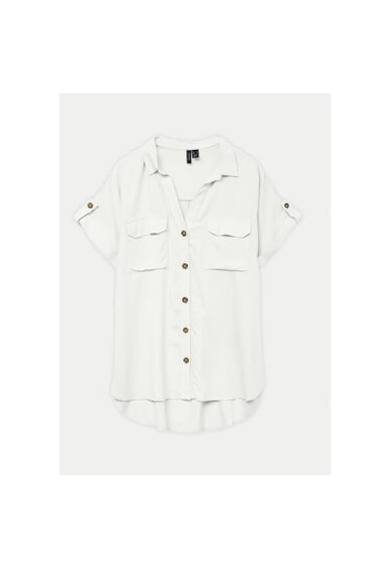 Camasa dama 10310139 - Viscoza - Alb