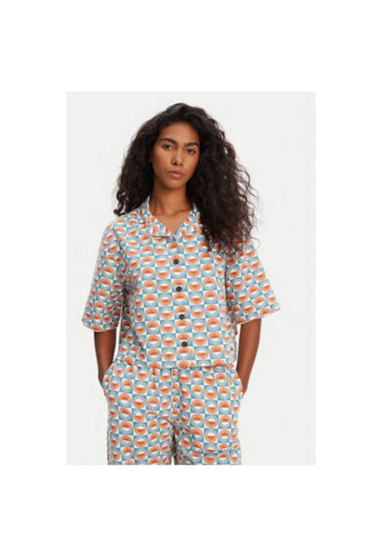 Camasa dama EQWWT03144 - Bumbac - Multicolor