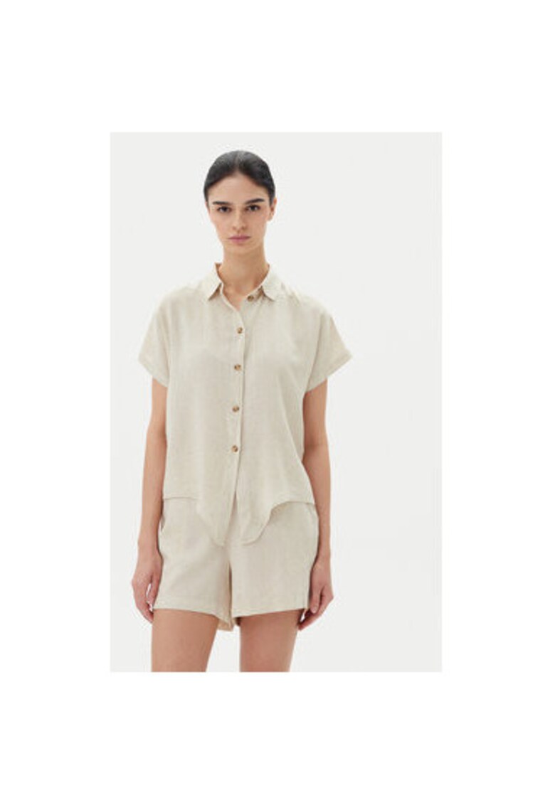 Camasa dama 10333794 - In/Viscoza - Bej - Bej