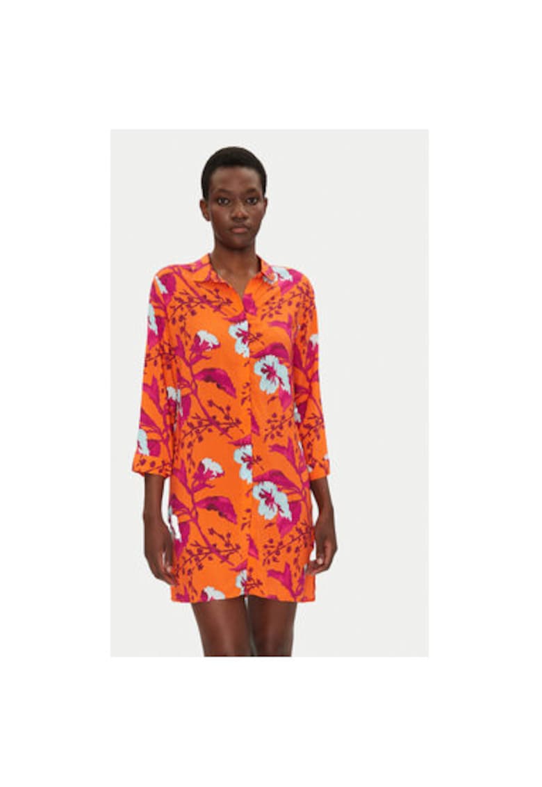 Camasa dama C14YJ0 A01 - Viscoza - Roz