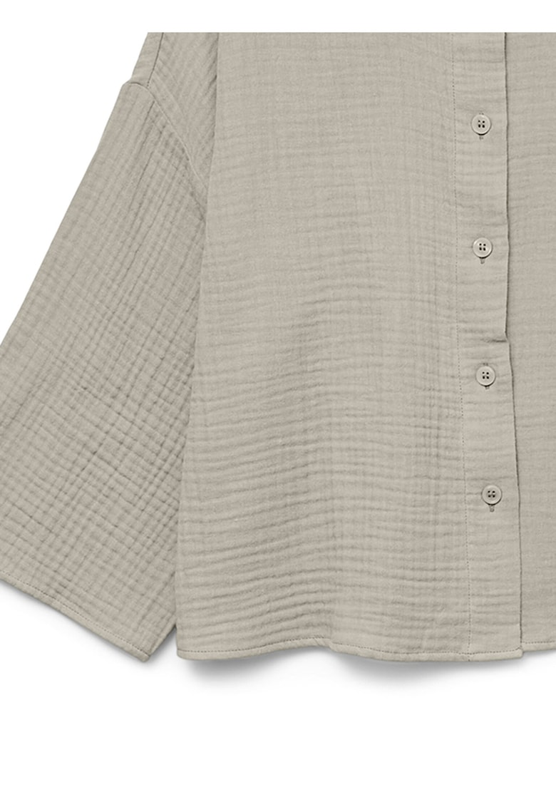 Camasa dama 10279685 - Bumbac/Bumac reciclat - Bej - Bej