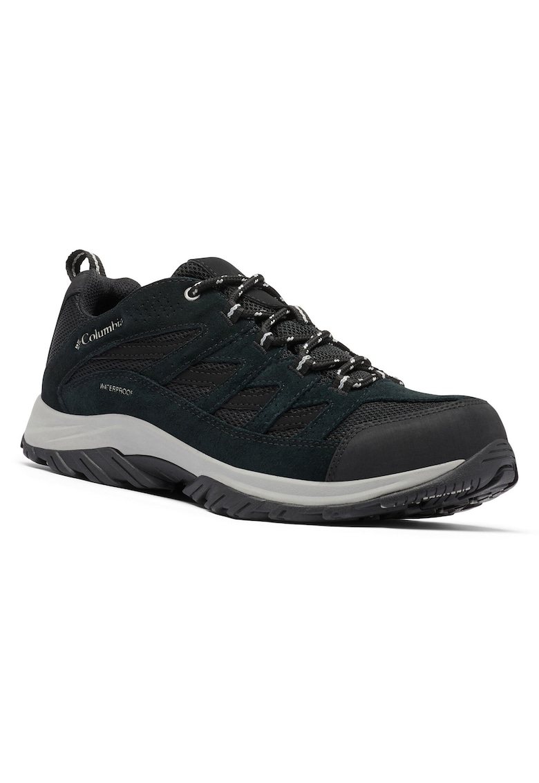 Bocanci trekking barbati 2100651 - Textil - Negru - Negru